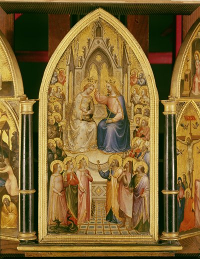 Le Couronnement de la Vierge et autres scènes, 1367 - Giusto di Giovanni de Menabuoi